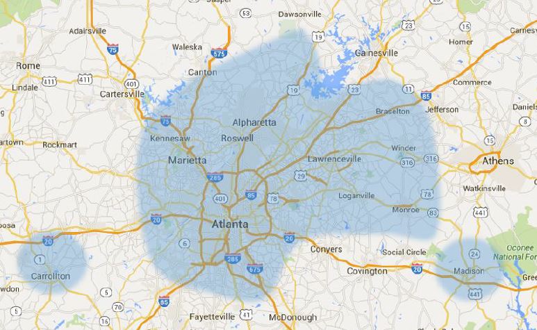 Atlanta Wireless Internet High Capacity Fixed Wimax Service